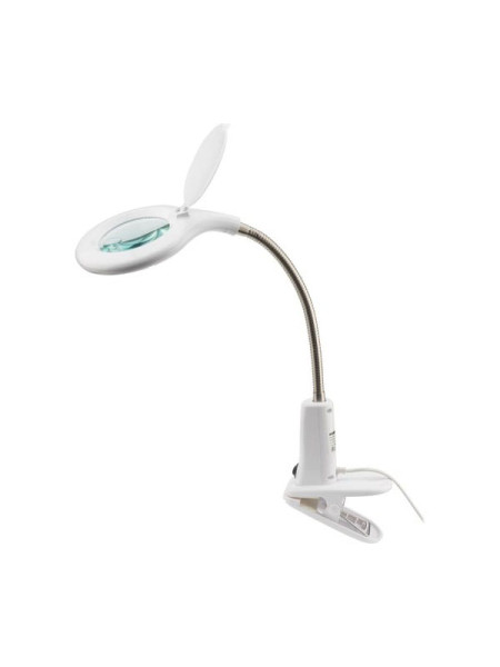 Малая настольная лупа REXANT 3Х + 12Х с подсветкой 60 LED 31-0244