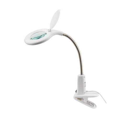 Малая настольная лупа REXANT 3Х + 12Х с подсветкой 60 LED 31-0244