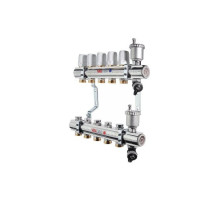Коллекторная группа в сборе, 1х5 вых. Евроконус 3/4 VALTEC VTc.594.EMNX.0605