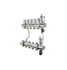 Коллекторная группа в сборе, 1х4 вых. Евроконус 3/4 VALTEC VTc.594.EMNX.0604