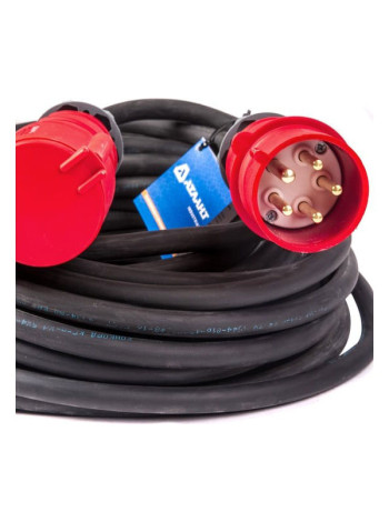 Промышленный силовой удлинитель КГ 5х4 30м АТЛАНТ CORD_KG5_4_30