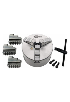 Патрон токарный 3-х кулачковый 160 мм 7100-0005П К11-160 GRIFF b208064