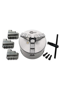 Патрон токарный 3-х кулачковый 200 мм 7100-0007П К11-200 GRIFF b208067