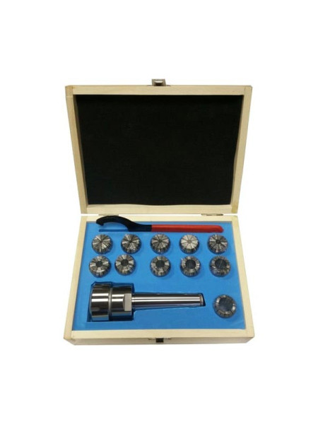 Патрон цанговый MSB4-ER32, хвостовик конус Морзе, DIN228-A, с набором цанг 11 шт. 4-20 мм GRIFF b220331