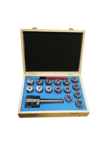 Патрон цанговый MSB4-ER40, хвостовик конус Морзе, DIN228-A, с набором цанг 15 шт. 4-26 мм GRIFF b220332