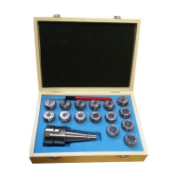 Патрон цанговый NT50-ER40, хвостовик конус 7:24, DIN2080, с набором цанг 15 шт. 4-26 мм GRIFF b221342