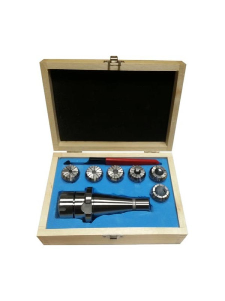 Патрон цанговый NT30-ER32 с набором цанг (6 шт; 6-20 мм) GRIFF b221213