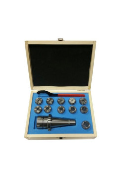 Патрон цанговый NT30-ER32 с набором цанг (11 шт; 4-20 мм) GRIFF b221313