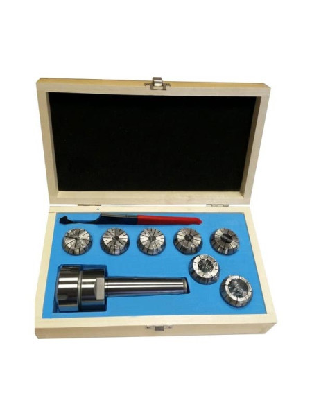 Патрон цанговый MSB5-ER40 хвостовик конус Морзе, DIN228-A, с набором цанг 7 шт. 6-25 мм M20 GRIFF b220246