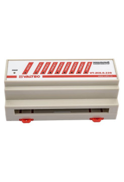Зональный коммуникатор VALTEC 8 каналов, 220В VT.ZC8.0.220