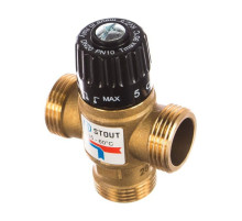 Термостатический смесительный клапан STOUT 1 SVM-0120-256025 RG008TIGGQD70Q