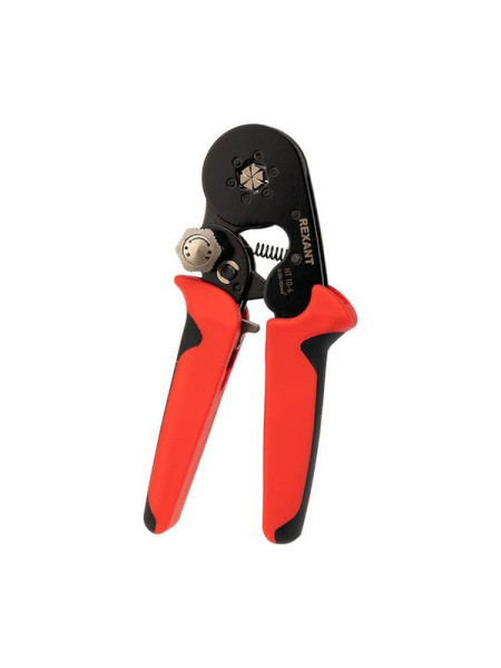 Кримпер для обжима штыревых наконечников REXANT HT 10-6 0.08-10.0 кв.мм с регулятором усилия 12-3210-1