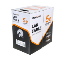 Кабель PROconnect витая пара UTP 4PR 24AWG, CAT5e наружный OUTDOOR бухта 305 м 01-0054