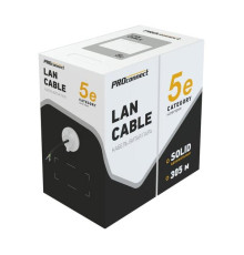Кабель PROconnect витая пара FTP 4PR 24AWG, CCA, CAT5e, наружный OUTDOOR, бухта 305 м 01-0146-3