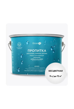 Пропитка для бетона (гидрофобизатор для камня) Elcon Aqness 9л 00-00002939