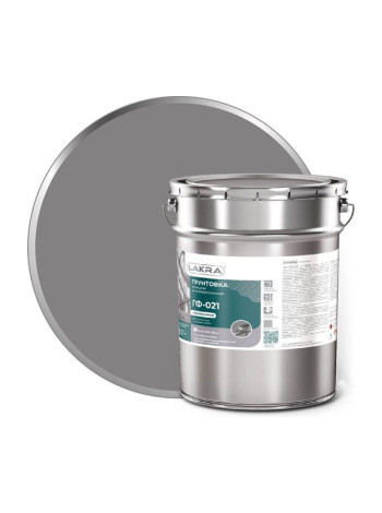 Грунт ЛАКРА ГФ-021 серый, 20 кг 90000681504