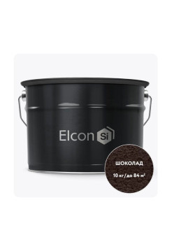 Кузнечная краска с молотковым эффектом Elcon шоколад 10кг 00-00002847
