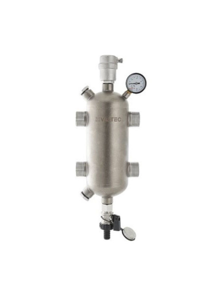 Гидравлическая стрелка VALTEC из нержавеющей стали 1 VT.VAR05.SS.06