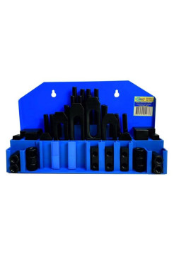 Набор станочного крепежа и прижимов из 58 предметов Т-паз 16 мм, М14, металл. футляр GRIFF b275525