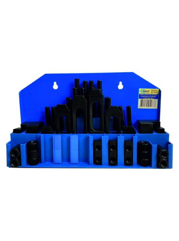 Набор станочного крепежа и прижимов из 58 предметов Т-паз 16 мм, М14, металл. футляр GRIFF b275525