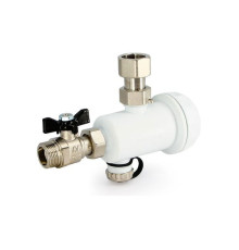 Магнитный фильтр-грязеуловитель для котла Uni-Fitt 3/4" пластик белый 215W3000