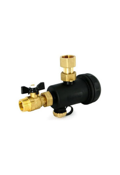 Магнитный фильтр-грязеуловитель для котла Uni-Fitt 3/4" пластик чёрный 215B3000