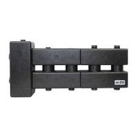 Коллектор Uni-Fitt на 3 контура, с гидравлическим разделителем 437Z4123