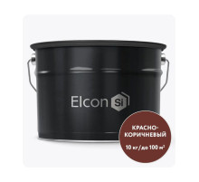 Быстросохнущий грунт по металлу Elcon Primer красно-коричневый, 10 кг 00-00002935