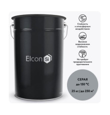 Эмаль Elcon ОС-12-03 серая, (RAL 7040),  25 кг 00-00002102