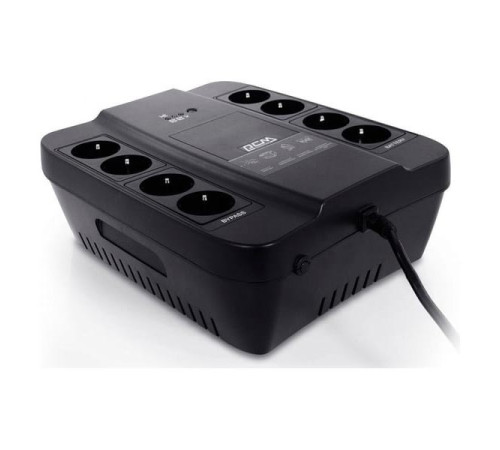 Источник бесперебойного питания Powercom Back-UPS SPIDER, OffLine, 1000VA / 550W, Tower, Schuko SPD-1000N