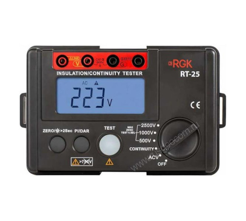 Мегаомметр RGK RT-25 с поверкой 779708
