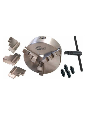 Патрон токарный 3-х кулачковый 7100-0033П К11-200С6 200 мм GRIFF b208363