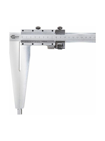 Штангенциркуль GRIFF ШЦ-III- 400-0,05 ГОСТ 166-89, губки 150 мм D164302