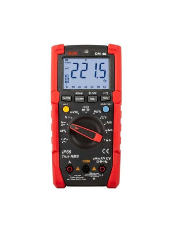 Цифровой мультиметр с поверкой RGK DM-40 779661