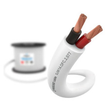 Акустический кабель PROCAST cable SJW 14.OFC.2,077.15 14AWG 2x2,077mm2, PVC, белый, 15 м НФ-00002098