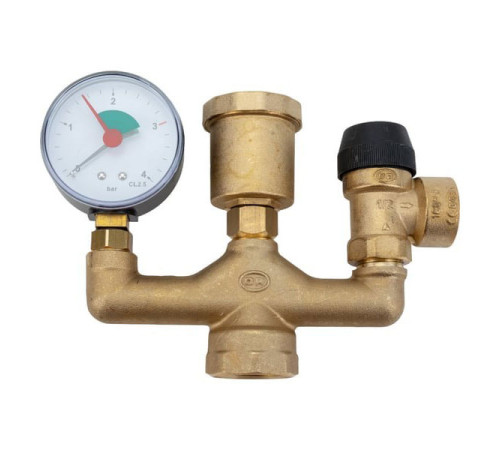 Группа безопасности котла STOUT Svs-0040-0150251" (до 50 квт) (без теплоизоляции) (503.525) RG00919SFUVIBV