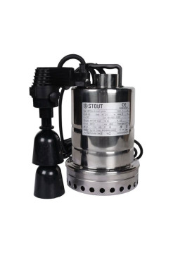 Дренажный насос с вертикальным поплавком STOUT Spd-0003-200250 RG0091CN917S67