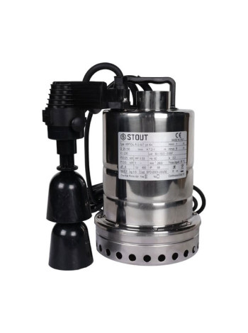 Дренажный насос с вертикальным поплавком STOUT Spd-0003-200250 RG0091CN917S67