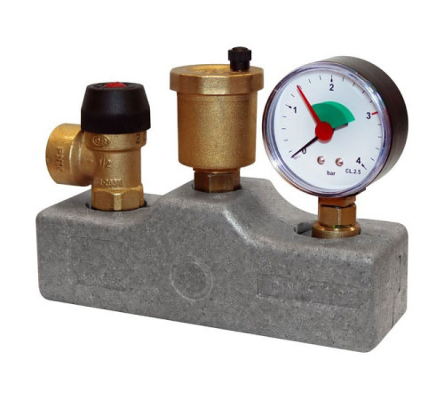 Группа безопасности котла STOUT Svs-0040-055032 1" (до 50 квт) (в теплоизоляции) (503.528) RG00919SFUVU40