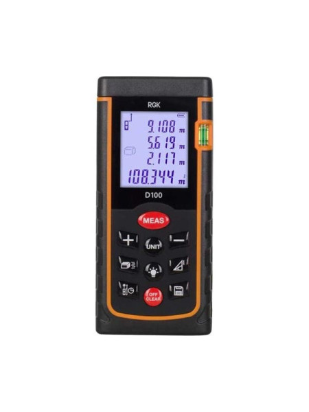 Лазерный дальномер RGK d100 с поверкой 755658 Лазерный дальномер RGK d100 с поверкой 755658