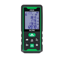 Лазерный дальномер с угломером RGK DL70G с поверкой 755733