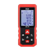 Лазерный дальномер с угломером RGK DL70 с поверкой 755702