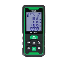 Лазерный дальномер с угломером RGK DL100G С ПОВЕРКОЙ 755740