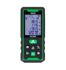 Лазерный дальномер с угломером RGK DL50G с поверкой 755726