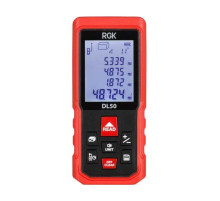 Лазерный дальномер с угломером RGK DL50 С ПОВЕРКОЙ 755696