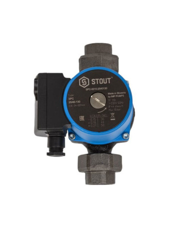 Циркуляционный насос STOUT spc-0010-2540130 25/40-130 RG0092GAG2PM74