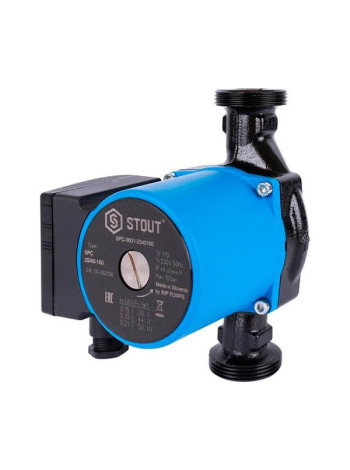 Циркуляционный насос STOUT spc-0010-2540180 25/40-180 RG0092GAG2Q175