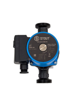 Циркуляционный насос STOUT spc-0010-2560180 25/60-180 RG0092GAG2QEV7