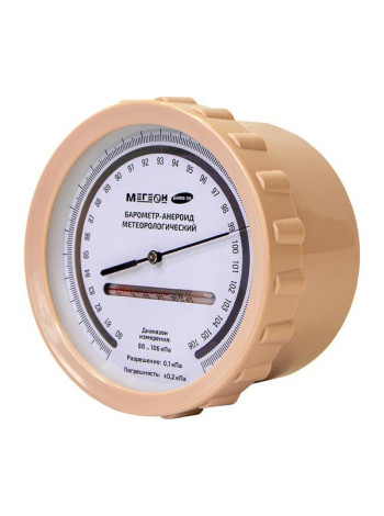 Метеорологический барометр-анероид МЕГЕОН БАММ-1М с поверкой к0000402019