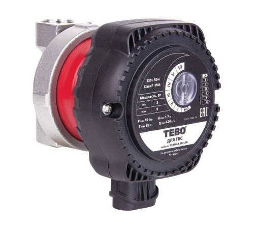 Циркуляционный насос для ГВС TEBO LR 15/12N T-НЦ.Г.701.15.12.CN